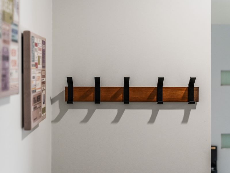 Drop your jacket and feel at home.