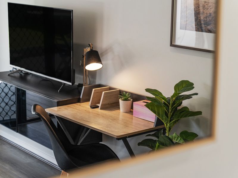 A small but cozy spot to relax.