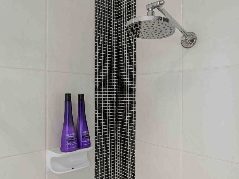 A modern haven for quick showers