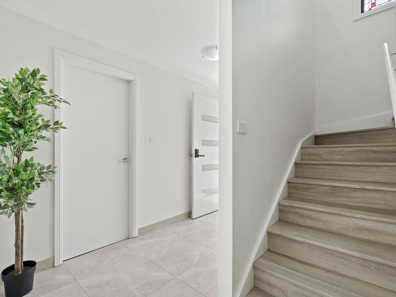 Bright hallway with a fresh, welcoming feel