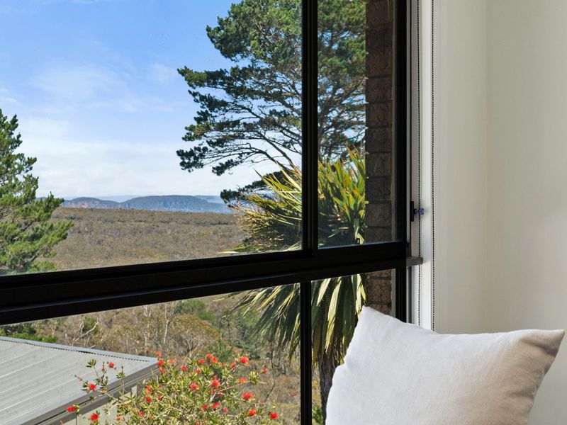 Stunning valley and treetop views from the window