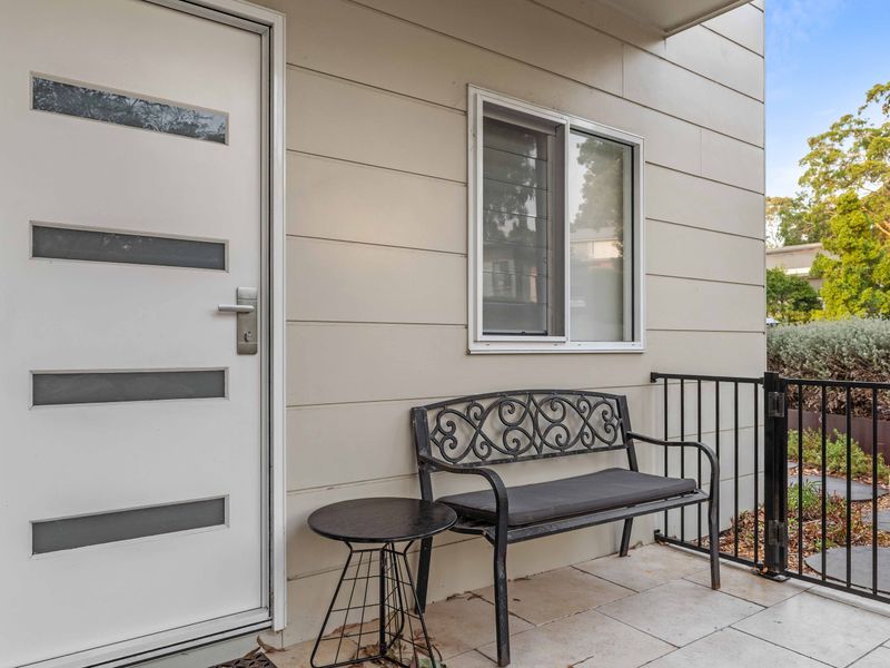 Entry way sitting and or waiting area