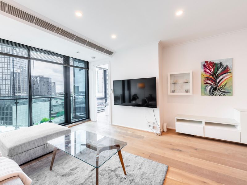 Spacious lounge area with plenty of natural light