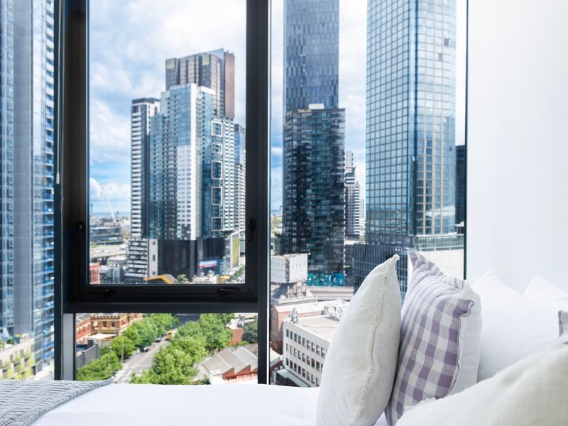 Metro Glow – Sleek Stay with Pool & Perks