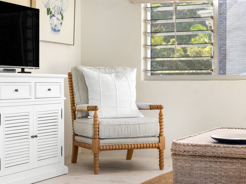 Cozy corner for movies, reading, or pure relaxation.