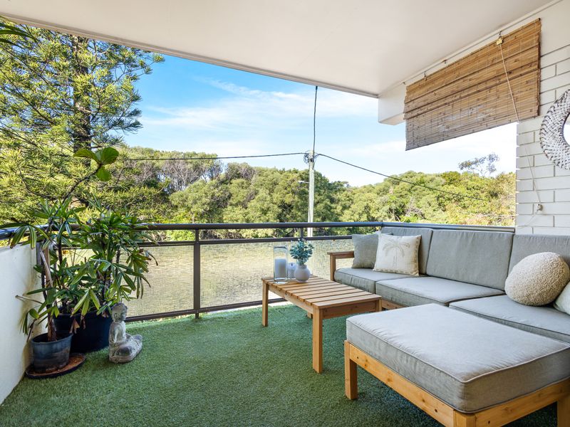 Lush green views from your private balcony.