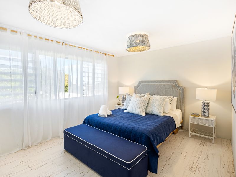 Peaceful nights in a bright, airy bedroom.