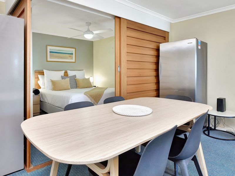 Open dining space ideal for shared meals and gatherings