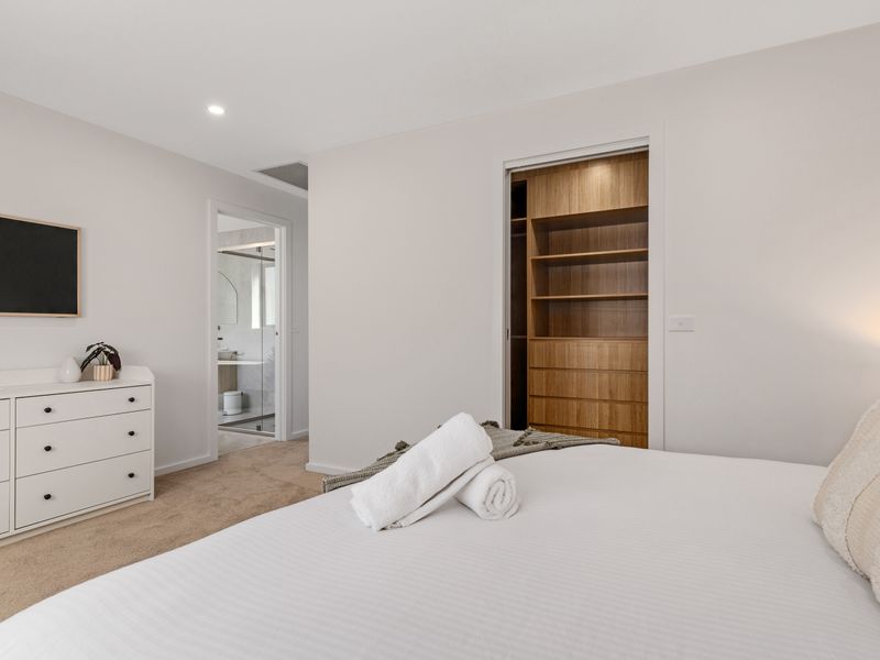 Bedroom with direct access to ensuite and storage