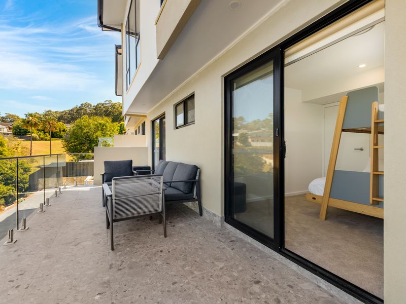 Private outdoor corner ideal for morning coffee