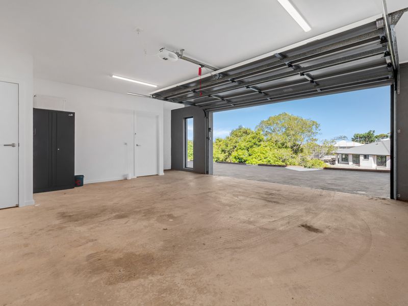 Spacious garage with internal access