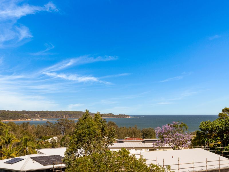 Stunning panoramic water views from the balcony