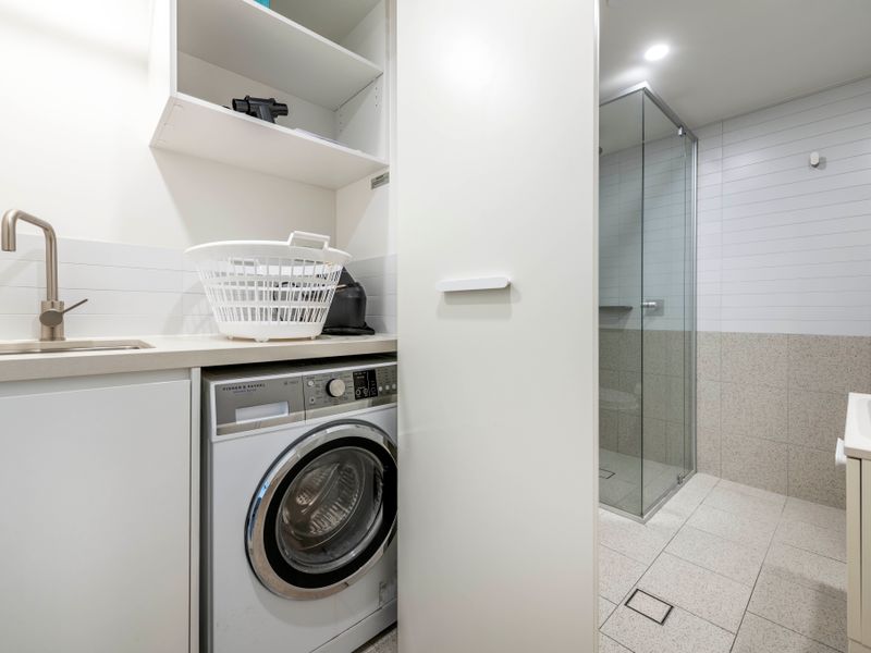 In-unit laundry for ultimate convenience during your stay.