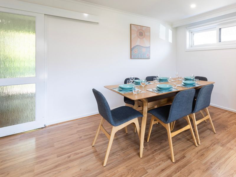 Bright dining space perfect for shared meals