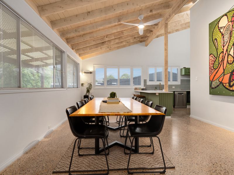 Open dining space perfect for shared meals