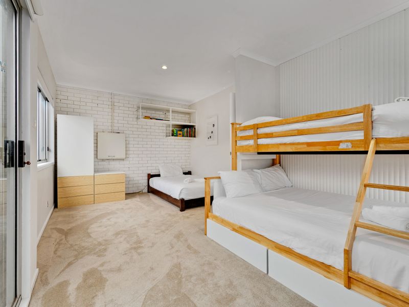 Bunk room ideal for larger families or friends