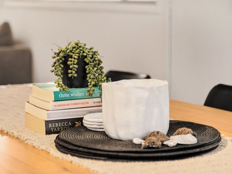 Thoughtfully styled table setting for shared meals