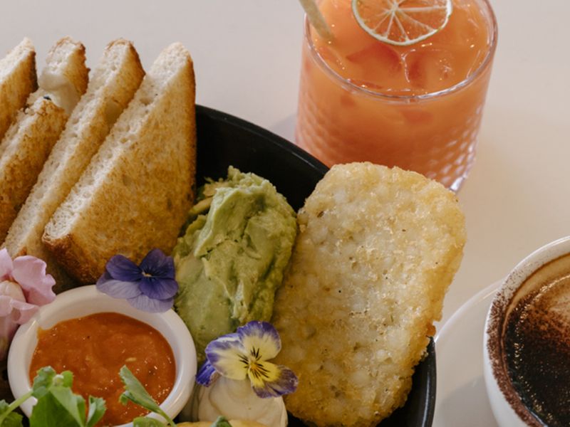 Delicious local brunch options just minutes away.