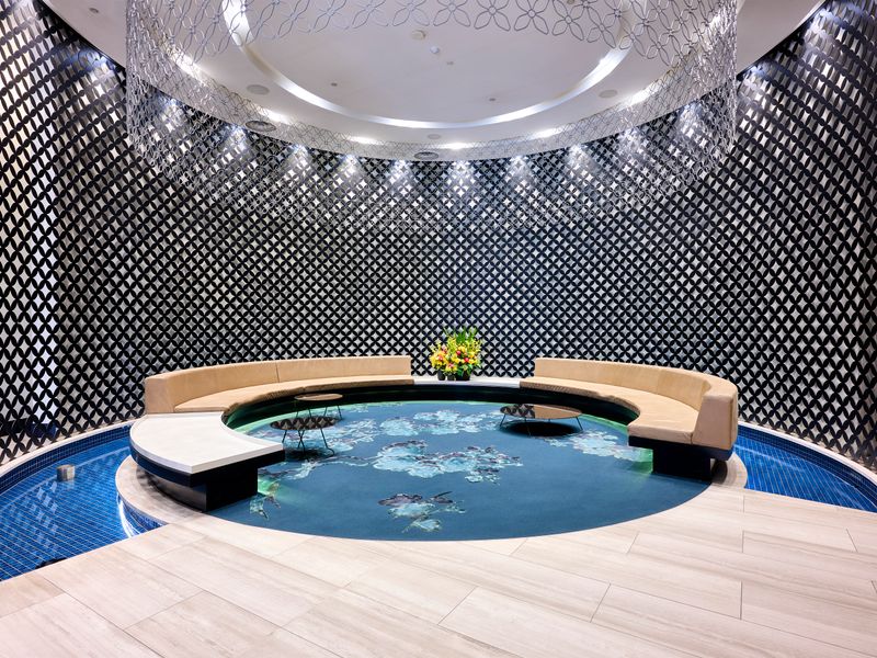 Elegant spa area perfect for relaxation