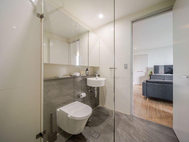 Well-appointed bathroom with premium fixtures