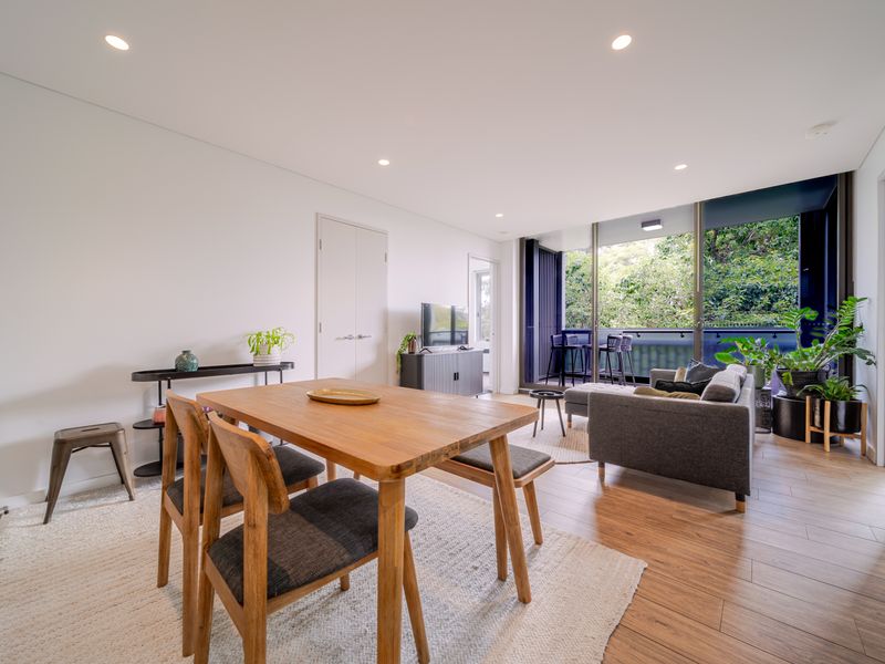 Dining area perfect for meals or remote work