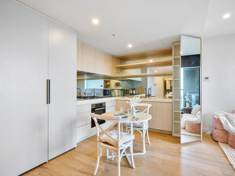 An intimate dining nook perfect for quiet breakfasts or shared dinners