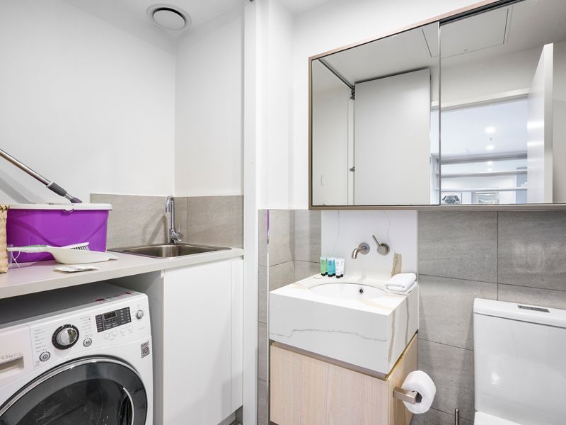 Fully functional laundry facilities