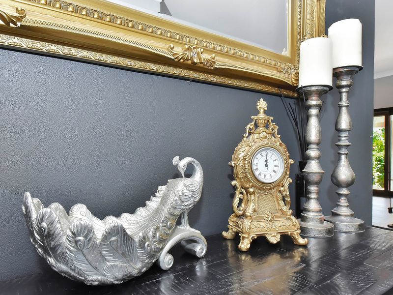 Chic decorative details adding character to every corner.