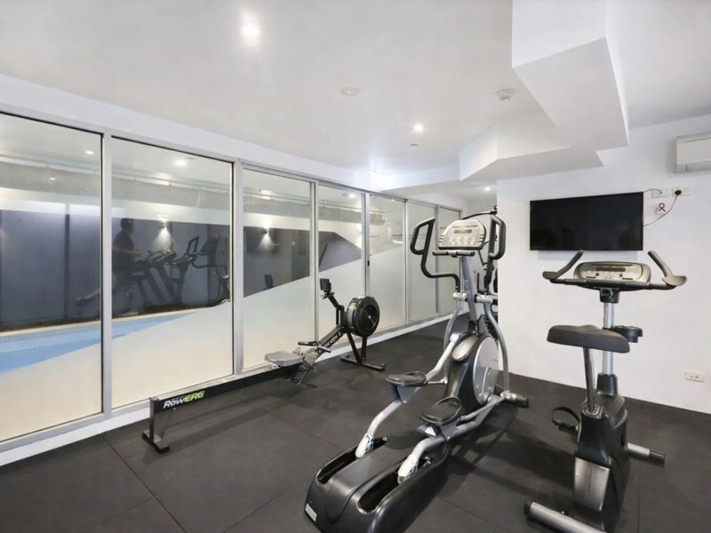Well-equipped fitness area with cardio machines to help you stay active during your stay.