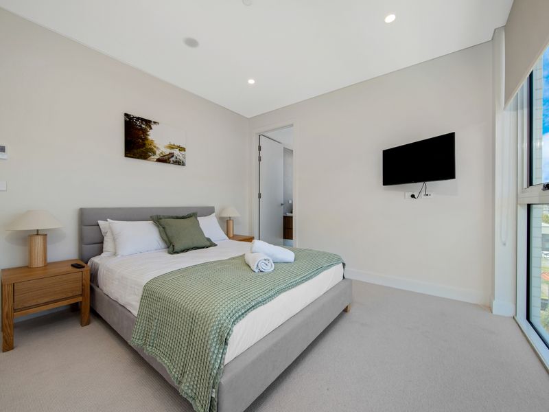 Well-appointed bedroom designed for restful stays