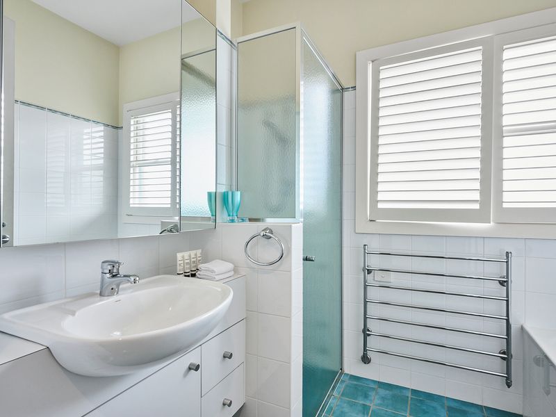 A clean, calming space to wash away the day