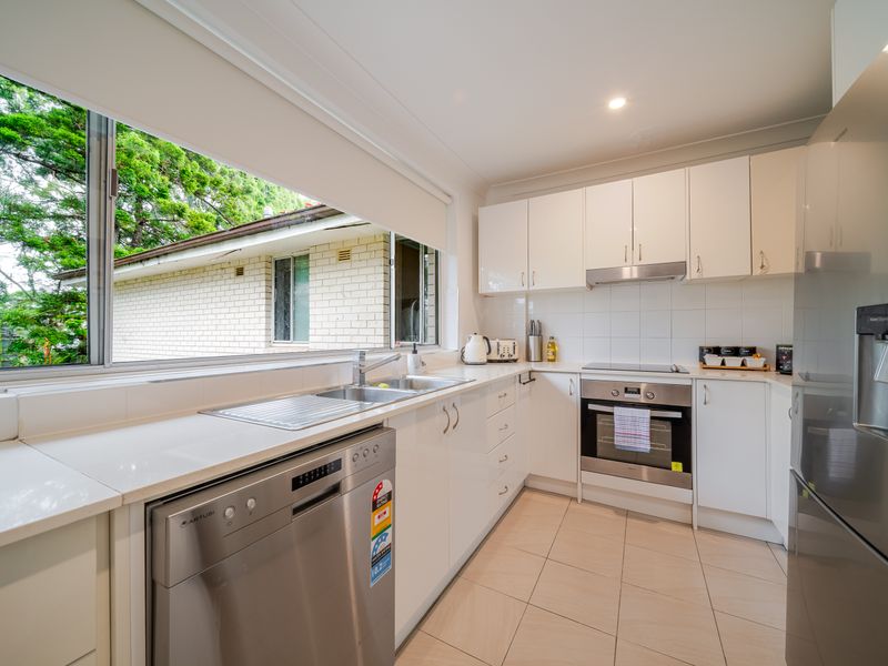 Spacious kitchen with generous bench space