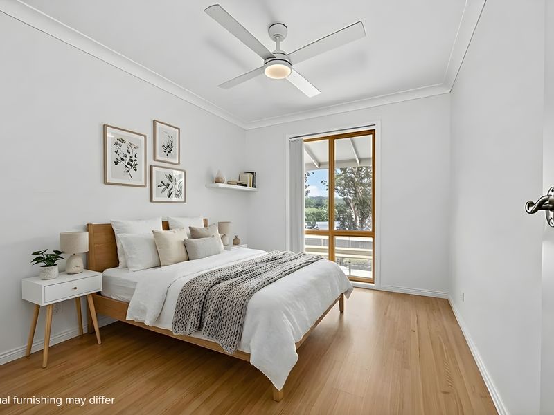 Cozy bedroom styled for rest and comfort
