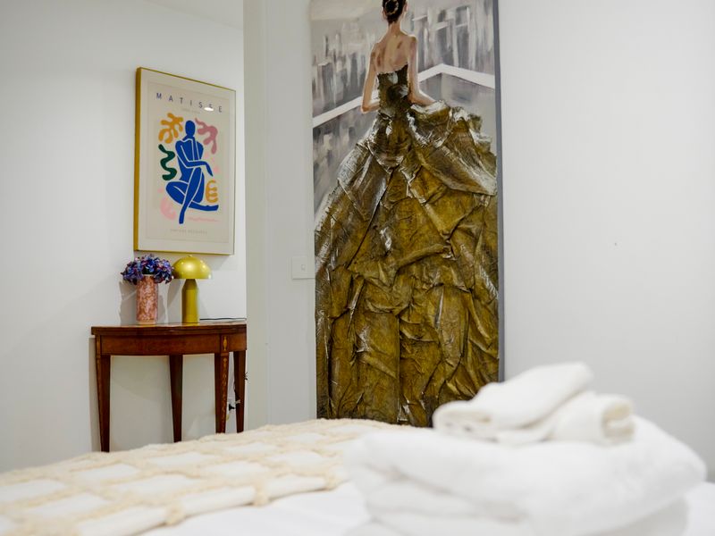 Thoughtfully styled interiors with unique artwork and character