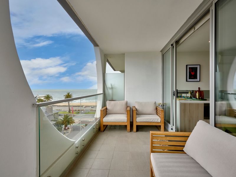 Covered balcony with outdoor seating and fresh air