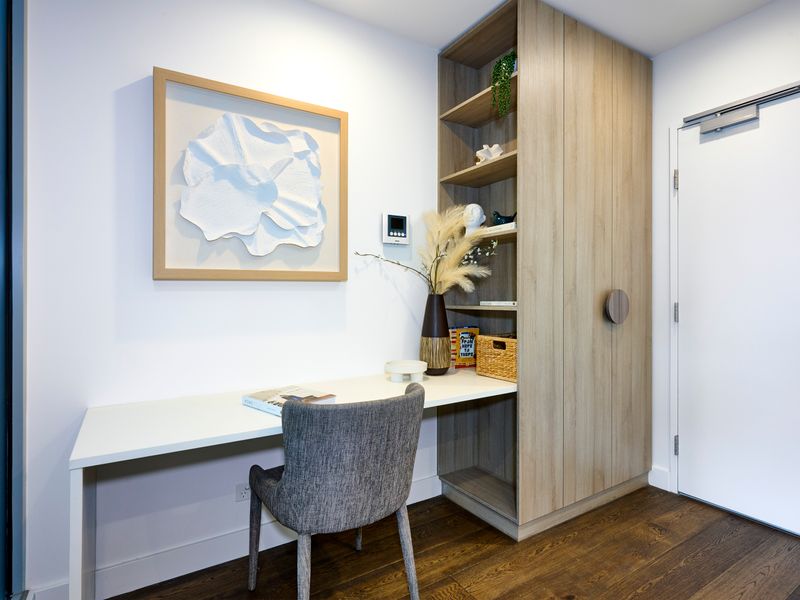 Dedicated workspace ideal for business or leisure stays