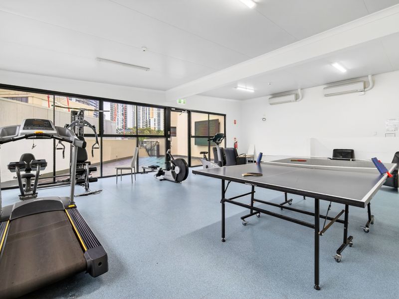Fully equipped gym and fitness area