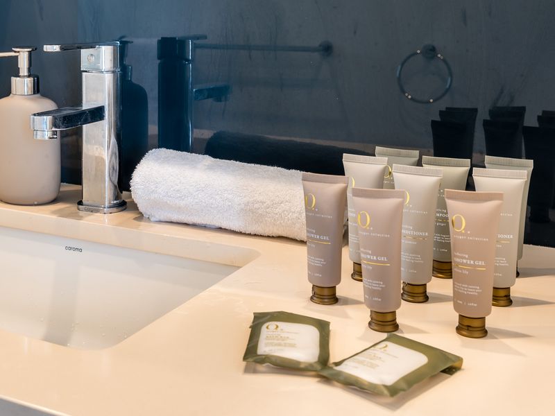 Complimentary toiletries provided for your stay