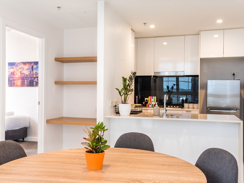 Dining area with a seamless flow into the kitchen