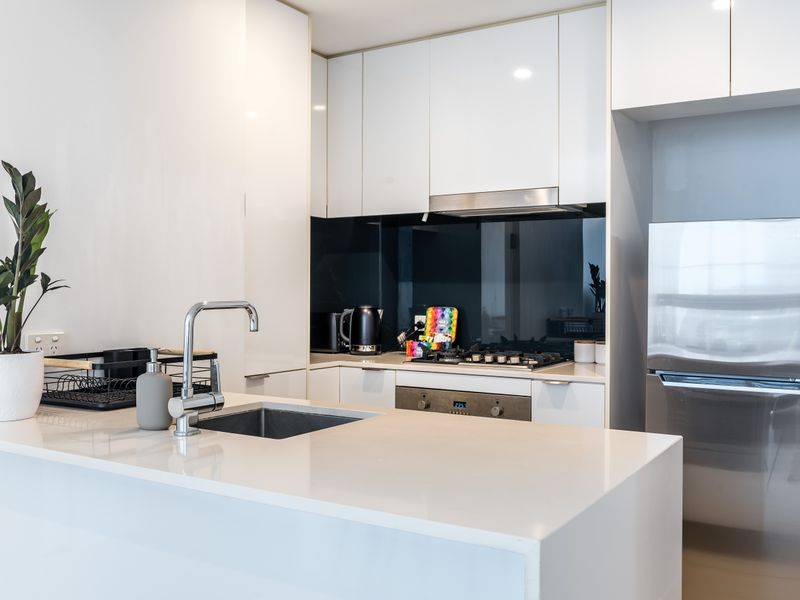 Fully equipped modern kitchen with quality appliances
