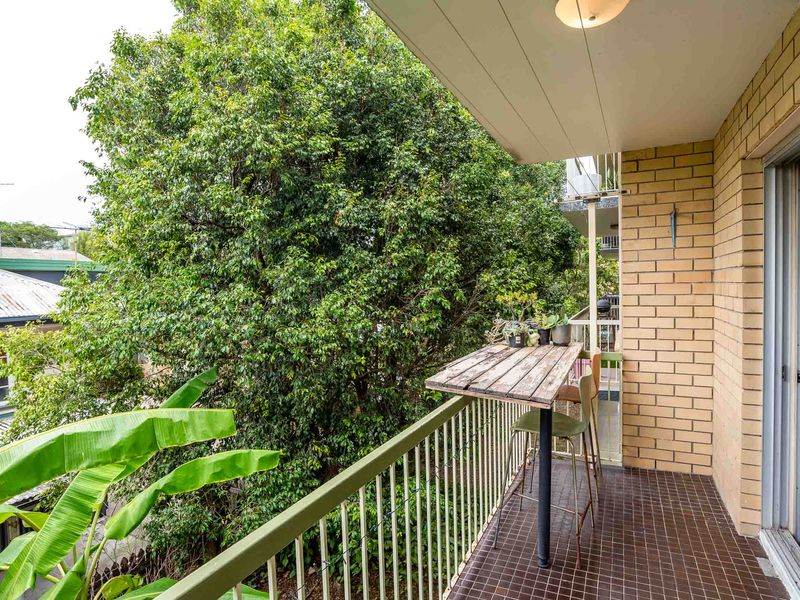 Leafy outlook from the balcony