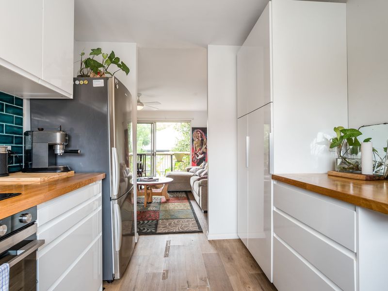Well-laid-out kitchen designed for longer stays
