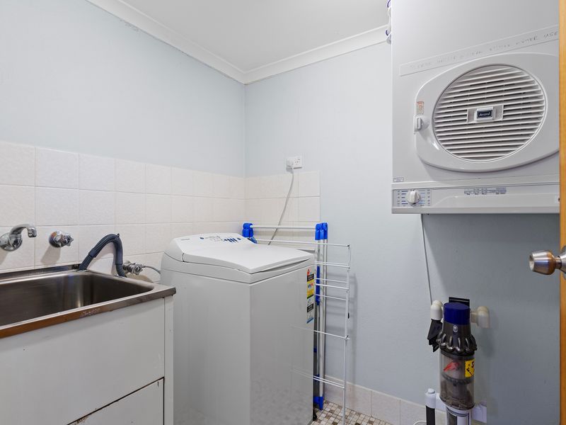 Convenient in-unit laundry with washer and dryer