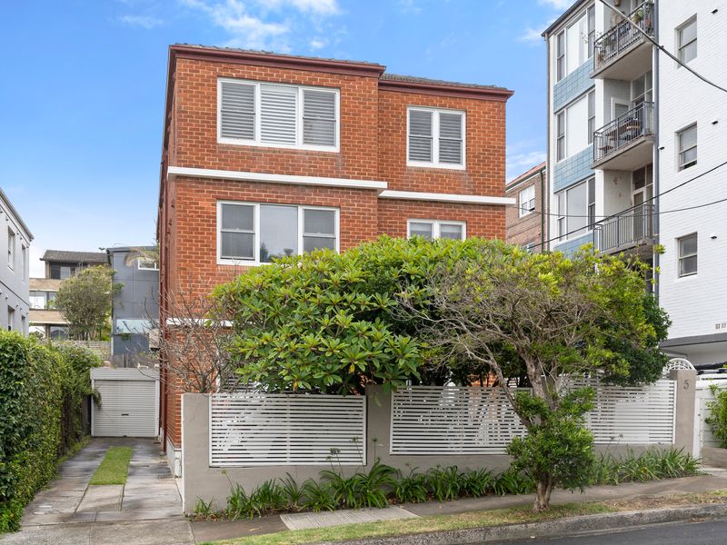 Boutique apartment building in a quiet street