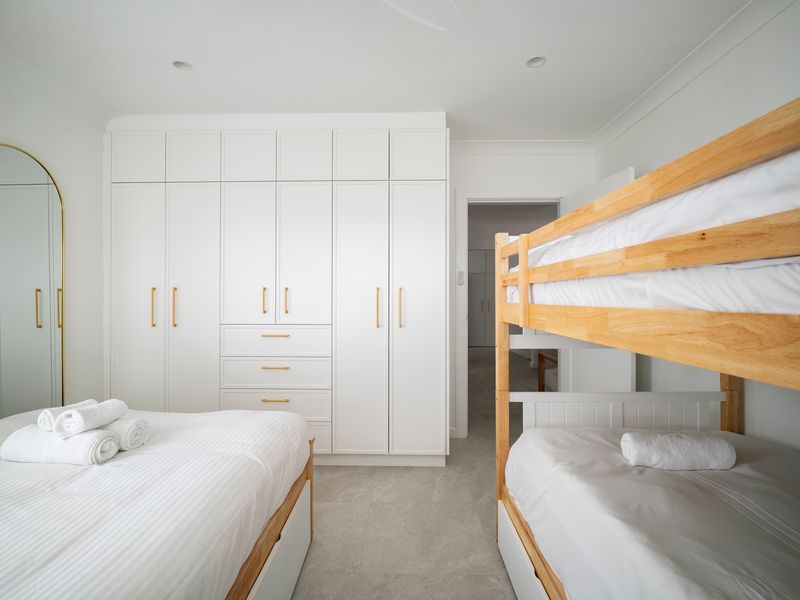 Second bedroom with built in wardrobes
