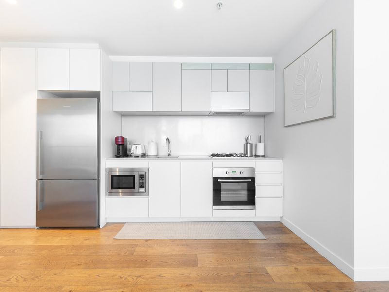 Fully equipped modern kitchen with quality appliances