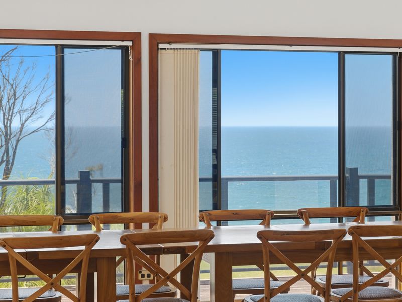 Balcony seating to soak in the sea breeze and scenery