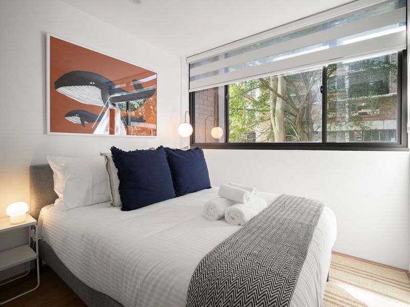 Bedroom with double bed