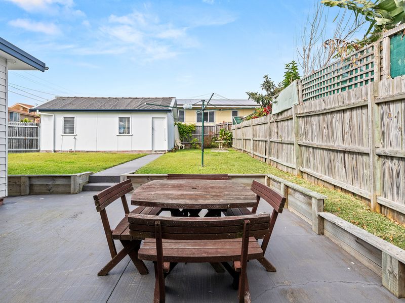 Outdoor dining area for relaxed alfresco meals