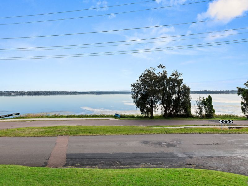 Beautiful lakeside views just steps from the home